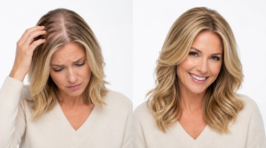 Premium Hair Toppers for Effortless Crown Coverage