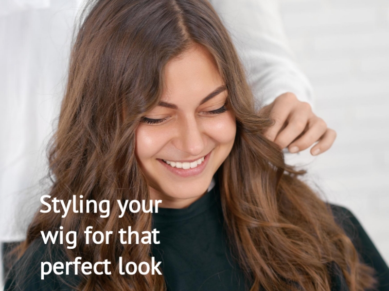 Styling your wig for that perfect look